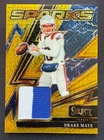 Drake Maye - 2025 Panini Select - Sparks Patch GOLD /10!! PATRIOTS
