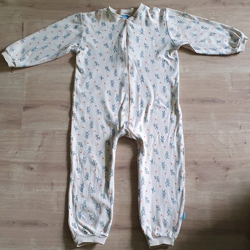 Smily Mädchen Einteiler Gr 98 / 104 Schlafanzug Nachtwäsche 100 % Baumwolle - Bild 7 von 7
