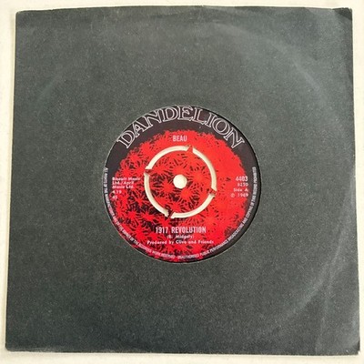 1969 EX 7'' SINGLE: 1917 REVOLUTION - BEAU, DANDELION 4403