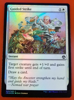 1x Guided Strike | FOIL | Iconic Masters | MTG Magic Cards