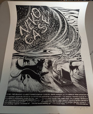 Neko Case 2009 Middle Cyclone Original Concert Tour Poster Silkscreen 197/300