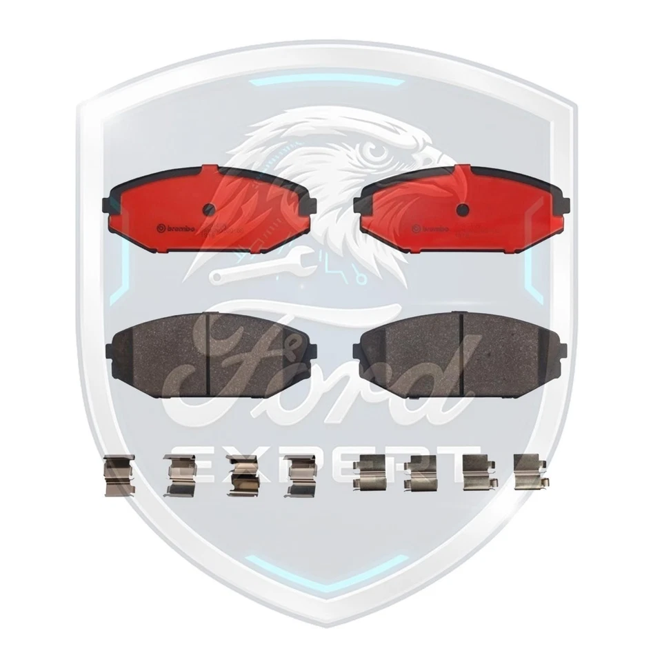 Kit de pastillas de freno delanteras de cerámica Brembo OEM para Honda Odyssey 1999-2004 9 años de garantía. Foto 2 de 4