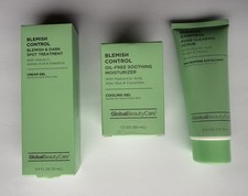 Acne Treatment Starter Kit 3 Pieces Cleanser Scrub Moisturizer NEW