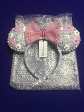 2026 Baublebar Disney Minnie Mouse Tweed Flower Ears NWT - SOLD OUT