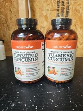 2x Curcumin Turmeric 2250mg 95% BioPerine Black Pepper. Exp03/28 360ct 