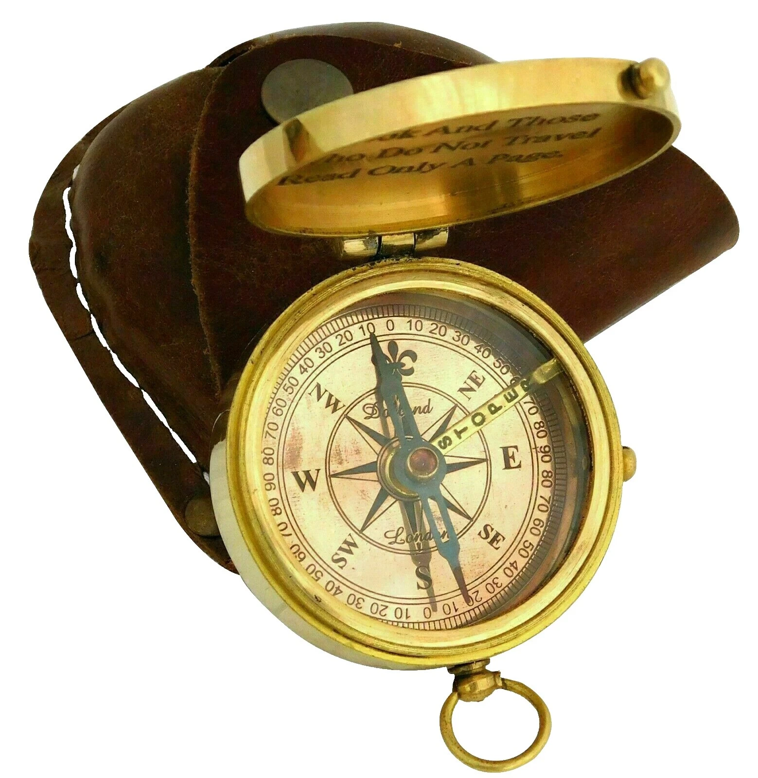 Кожаные антикварные морские компасы основной материал -