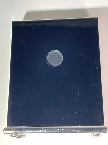 Mobil One 1 schwarz Chrom Schreibtisch Laden Uhr Analog Motoröl Garage Racing 5,5" T - Bild 10 von 24
