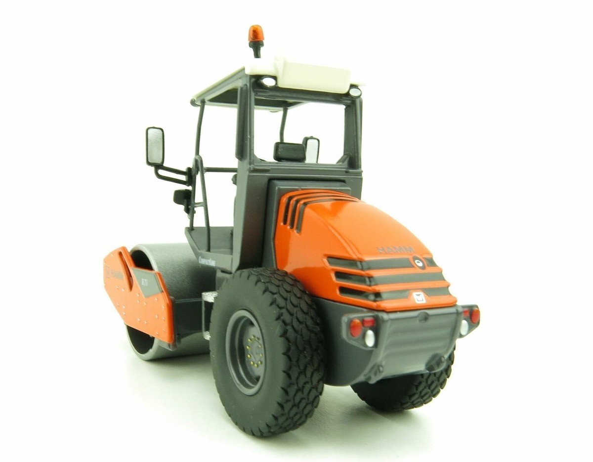 Hamm H7i Smooth Roller Compactor with ROPS - NZG 1:50 Scale