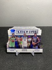 2019-20 Crown Royale The Kings Court Blue #8 Anthony Towns/Wiggins/Culver /75