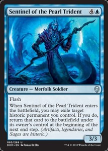 Sentinel of the Pearl Trident x4 - Dominaria - NM-Mint, English - Dominaria