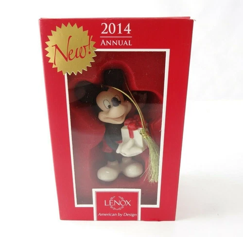 LENOX Christmas Ornament Disney Showcase 2014 Merry Little Mouse Mickey 813727