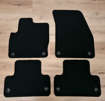Car Floor Mats Velour For Range Rove Evoque Black Waterproof Carpet Auto Liners