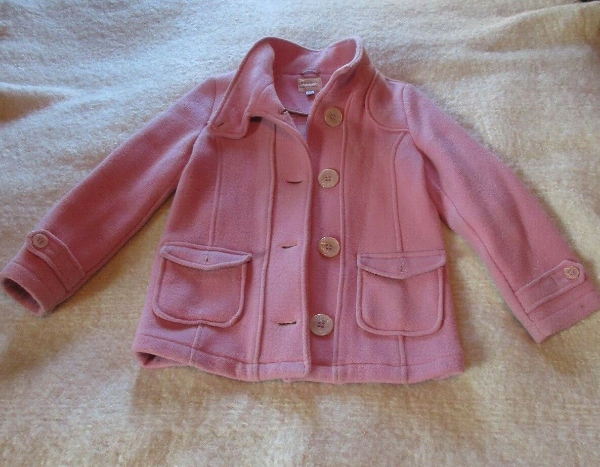 NEXT brand 9-10 yrs hght 140 cms/Pink Gorgeous oversize button up woolblnd coat