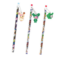 Tokidoki Pencil with Cactus Dog Mascot Cactus Girl Mascot Donutella Mascot