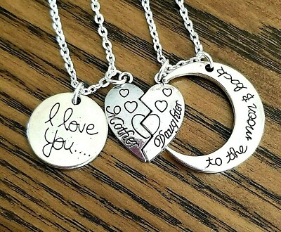 Set Of Gold Necklace For Mum And Daughter Mother Daughter - Main Image