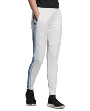 adidas 183445 Womens Tiro ClimaCool Soccer Pants White/Glow Blue Size X-Small