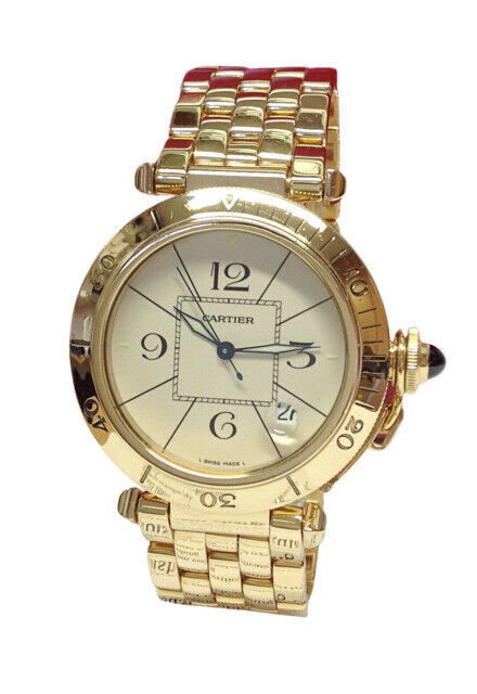 Cartier パシャ32 カルティエ CARTIER パシャ32 グリッドダイヤ 腕時計 時計 K18WG