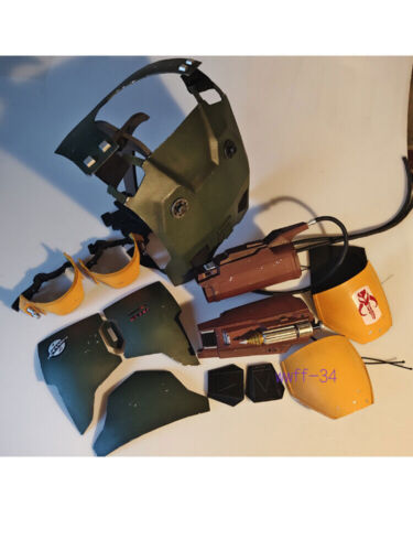 Mandalorian Cosplay The Book of Boba Fett Edition Ganzkörper Rüstungsset & FRP Helm - Bild 20 von 24