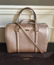 Kate Spade Metallic Shoulder Handle Bag