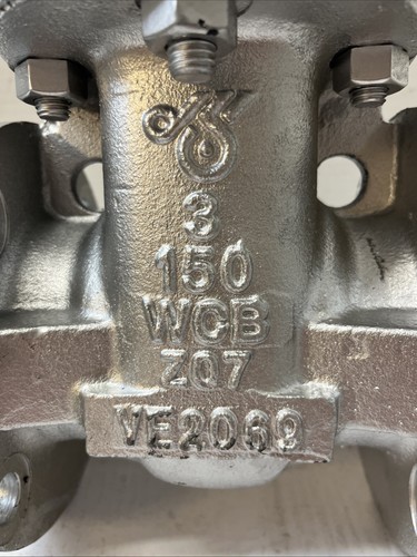 Dsi 37XUF 150# WCB Wedge Gate Valve 3” - Picture 4 of 4