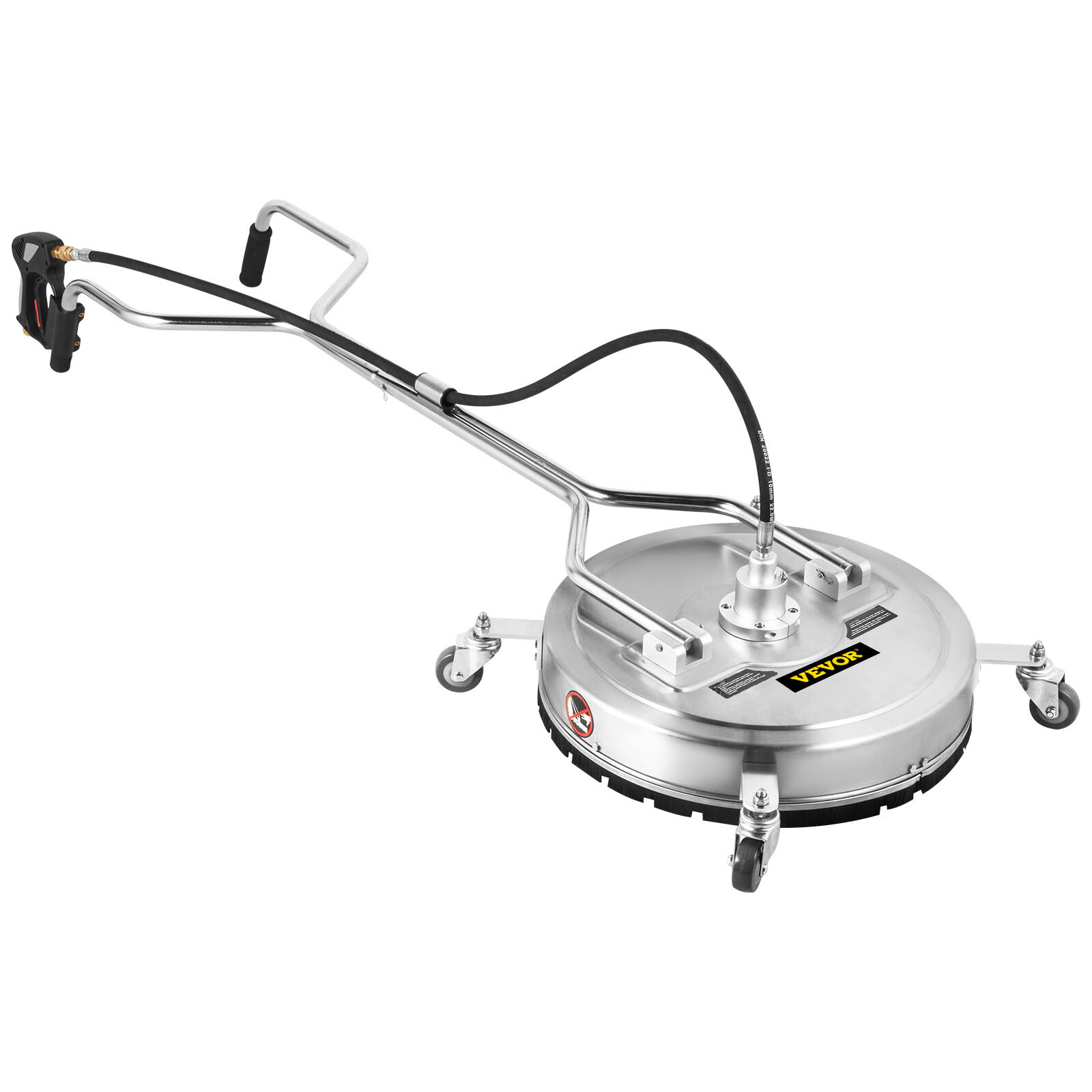 VEVOR Flat Surface Cleaner Pressure Surface Washer 24'' Max.4000PSI Dual Handle eBay