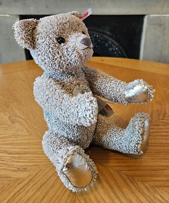 Steiff EAN 006999 Platinum Paper Teddy Bear for sale online | eBay UK