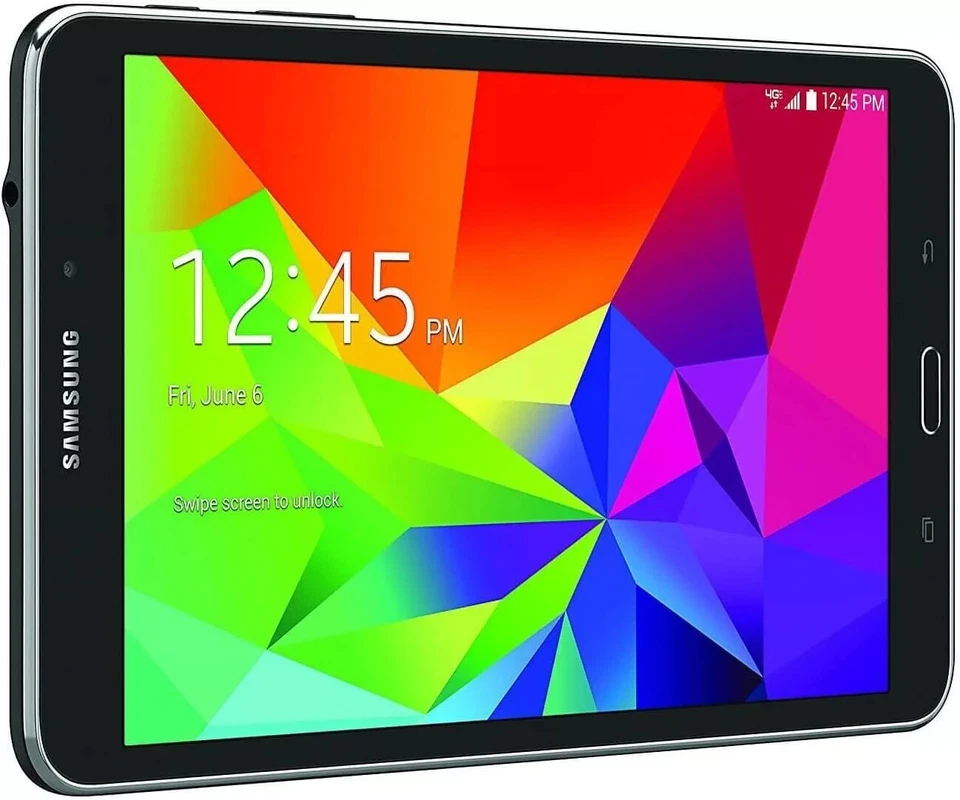 Samsung Galaxy Tab 4 SM-T337V 16GB Wi-Fi+LTE(Verizon 8" Tablet-Black *Very Good* - Image 2 of 3