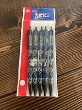 NFL Las Angeles Rams Retractable Click Pens - 5 Pack New