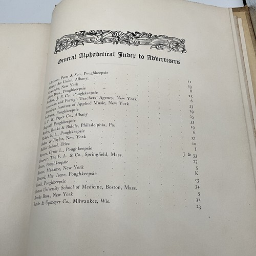 1906 THE VASSARION VASSAR WOMENS COLLEGE YEARBOOK - POUGHKEEPSIE, NY RARE - Picture 11 of 14