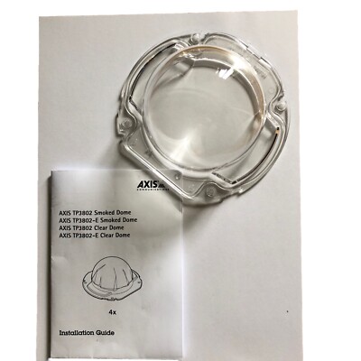 Axis TP3802 Klare Kuppel, Art.nr. 1840798 4er Pack. Einzelkauf Ist Möglich.