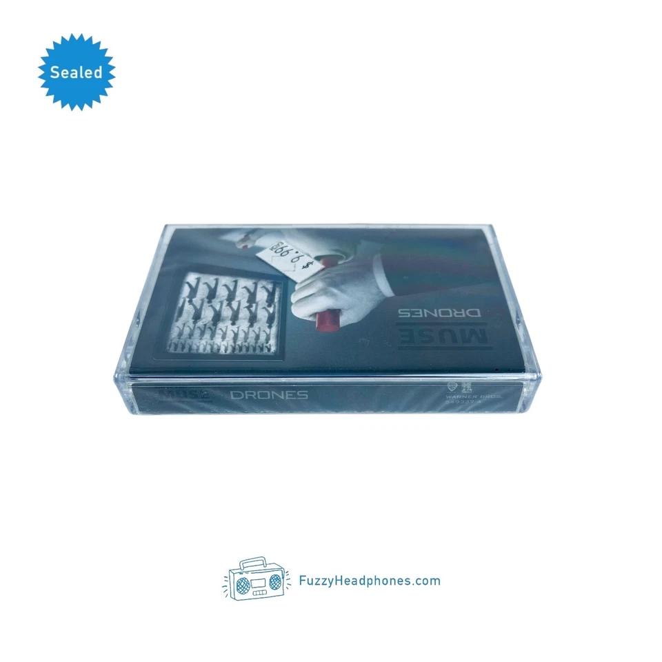 Muse - Drones Cassette Tape (2015) US, Alt Rock SEALED - Image 3 of 4