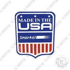 Fits Snorkel Decals Made in America Decal