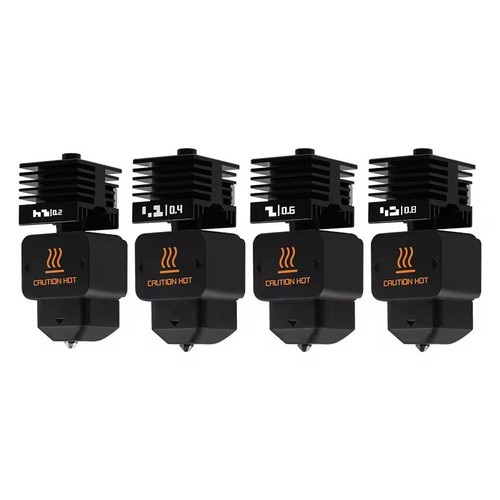 Hotend For Bambu Lab H2D/A1/A1 mini Detachable Hot End Nozzle 0.2/0.4/0.6/0.8mm - Photo 15/19