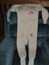 VINTAGE Penmans CHILD Thermal One Piece Long John UNION SUIT 1940'S 1950'S NWT