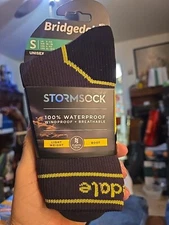 Bridgedale Storm Lightweight Boot-Length Waterproof Sock, UNISEX, Size S