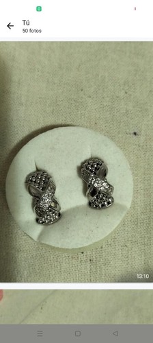 pendientes plata de ley 925 Ver Todas Las Fotos - Imagen 12 de 24