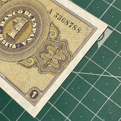 ESPAÑA , billete de 1 Peseta de Burgos del año 1937 SC UNC sin circular A - Imagen 3 de 8