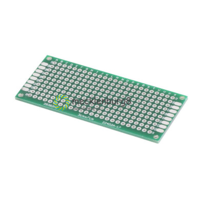 10Pcs Double Side Prototype PCB Bread board Tinned Universal 30x70 mm 3x7 cm NEW