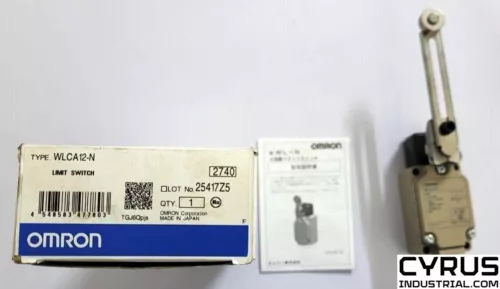 Omron WLCA12-N 2 circuit limit switch