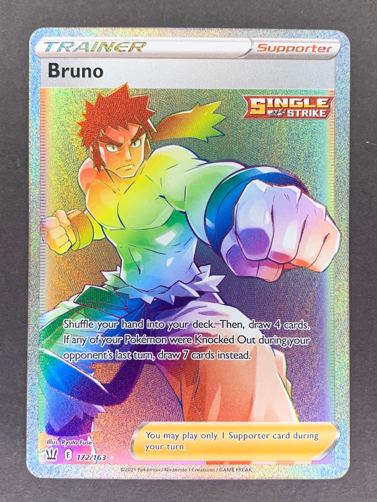 Bruno 172/163 Battle Styles 2021 English Pokémon Card
