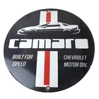 Vintage Chevrolet Sign - Camaro Speed Automobile Motors Gas Pump Porcelain Sign