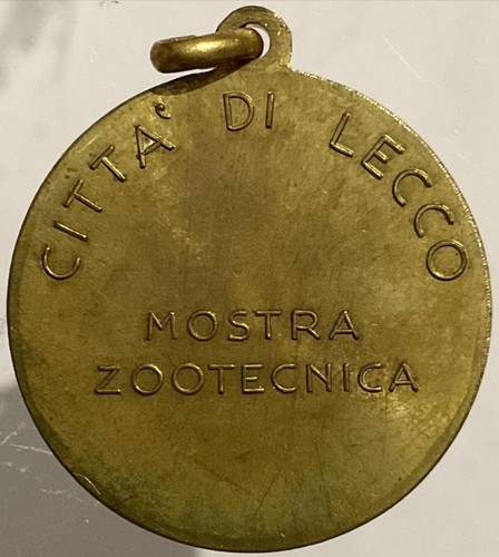 MOSTRA ZOOTECNICA ANIMALI CITTÀ DI LECCO MEDAGLIA LIBERTY PER PARTECIPANTI - Imagen 6 de 6