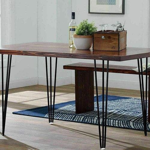 4 X Hairpin Table Legs 10mm Steel 14" Inch Furniture Table Desk Bench - Picture 6 of 8