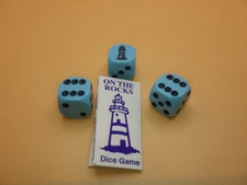 On the Rocks Lighthouse Dice Game - Instructions with 3 Dice - 3D6 - RPG Tool