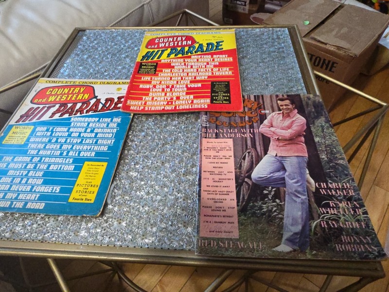 Lot Of 3 Vintage 1960s 1970s Song Magazines Hit Parade Country Song Roundup 