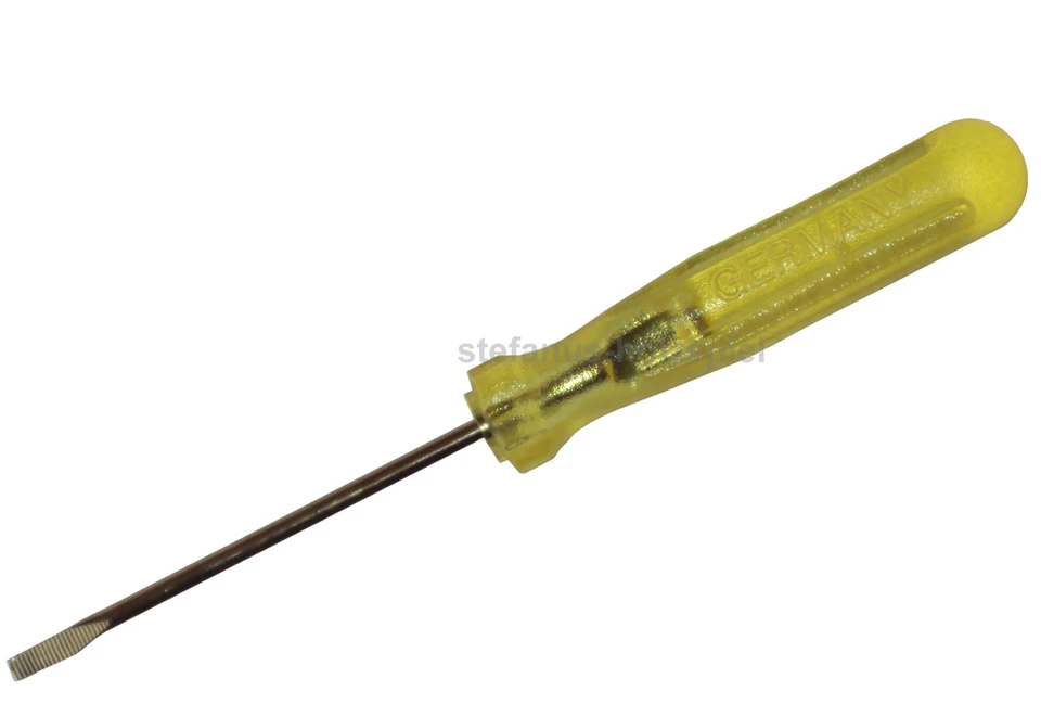 KAHLERT-LICHT Mini Schraubendreher f.Puppenhaus-/H0-Stecker,Modellbahn-Schlitz-Schraubenzieher