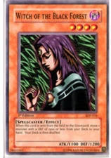Yugioh! Witch of the Black Forest - SDP-014 - Common - 1st Edition Near Mint, En