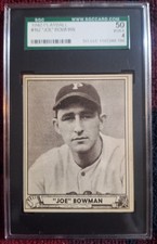 1940 Play Ball Baseball Cards 42