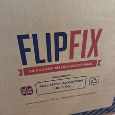 Metal Access Panel FlipFix Premium Inspection Hatch 450x450mm- Easy Install🔥2h