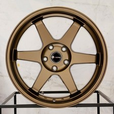 4-new 18 Vors Tr37 Wheels 18x8.518x9.5 5x108 3535 Bronze Rims 73.1 4-new 18 Vors Tr37 Wheels 18x8.518x9.5 5x108 3535 Bronze Rims 73.1